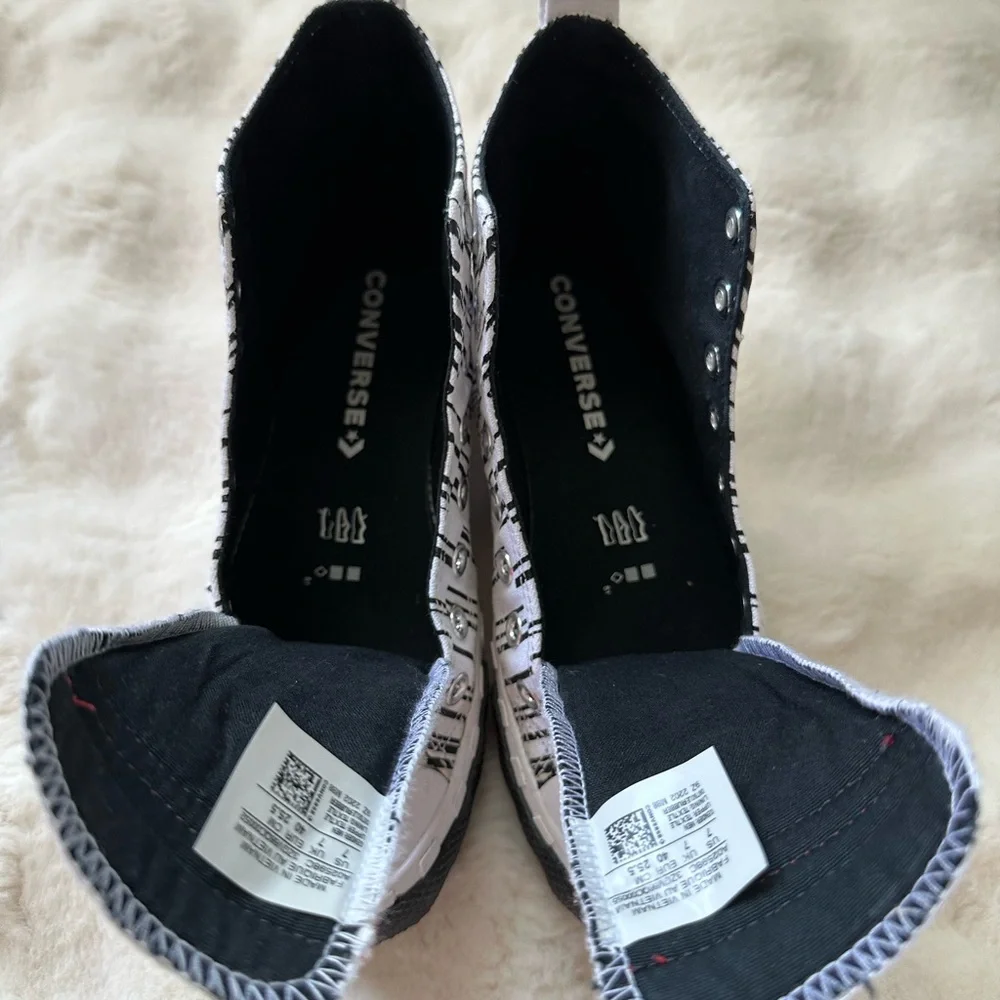 Converse UNT1TL3D Higt Translucent Barcode Sneakers  Men’s 7 / Women’s 9. - Picture 6 of 10